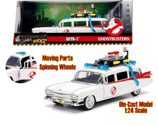 Ghostbusters - ecto-1 - 1:24 die-cast model
