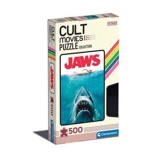 Cult movies Pussel collection - jaws - Pussel 500 pcs