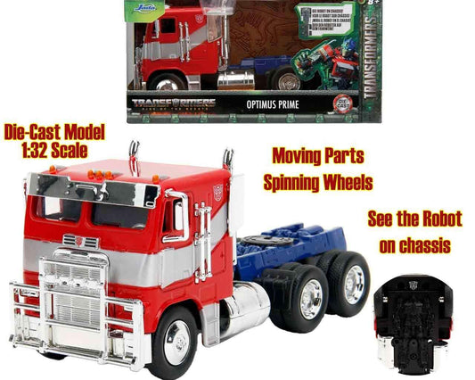 Transformers rise of the beasts - optimus prime - 1:32 die-cast model