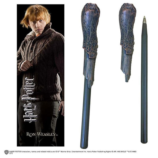 Harry Potter ron weasley Trollstav pen and Bokmärke