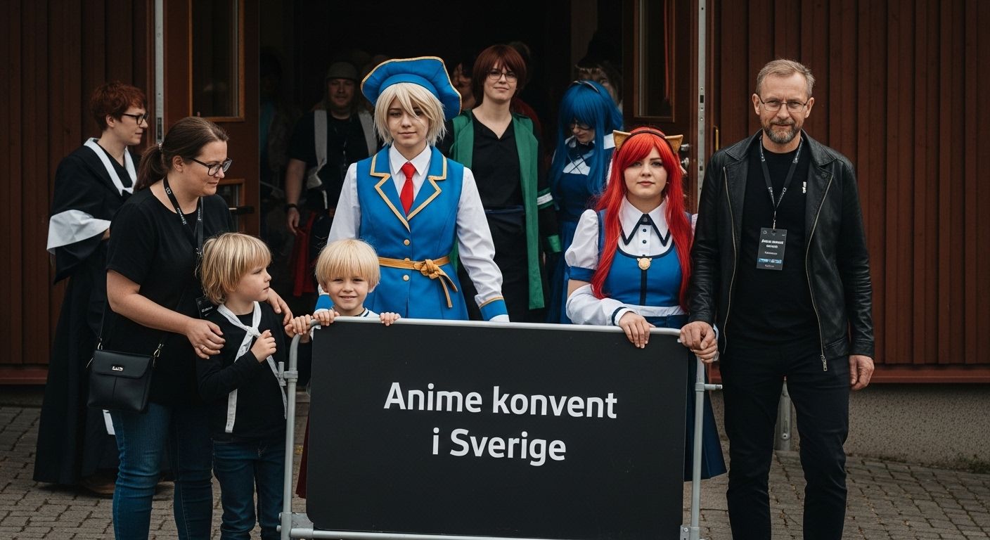 Anime konvent i Sverige 2025 – Guide för samlare och fans - Robotto
