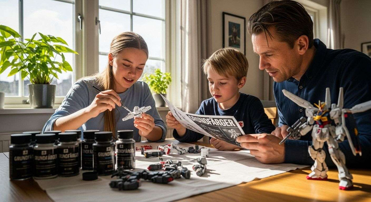 Grundfärger för gundam-modeller: Tips och guide 2025