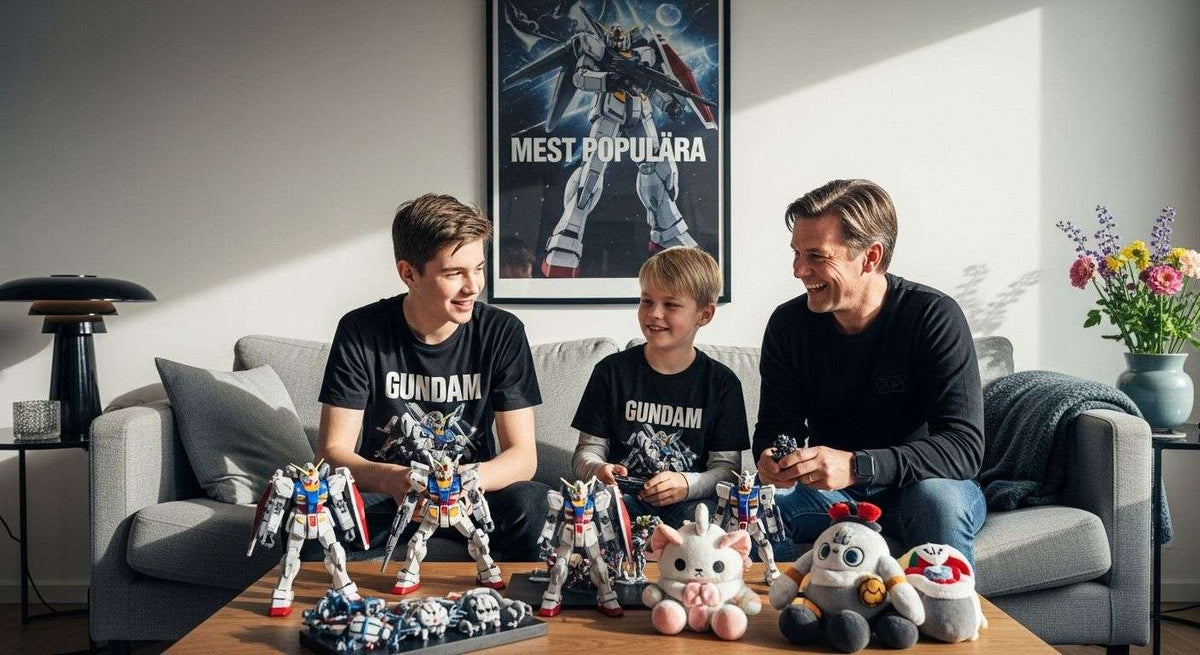 Mest populära Gundam serierna 2025 – din kompletta guide