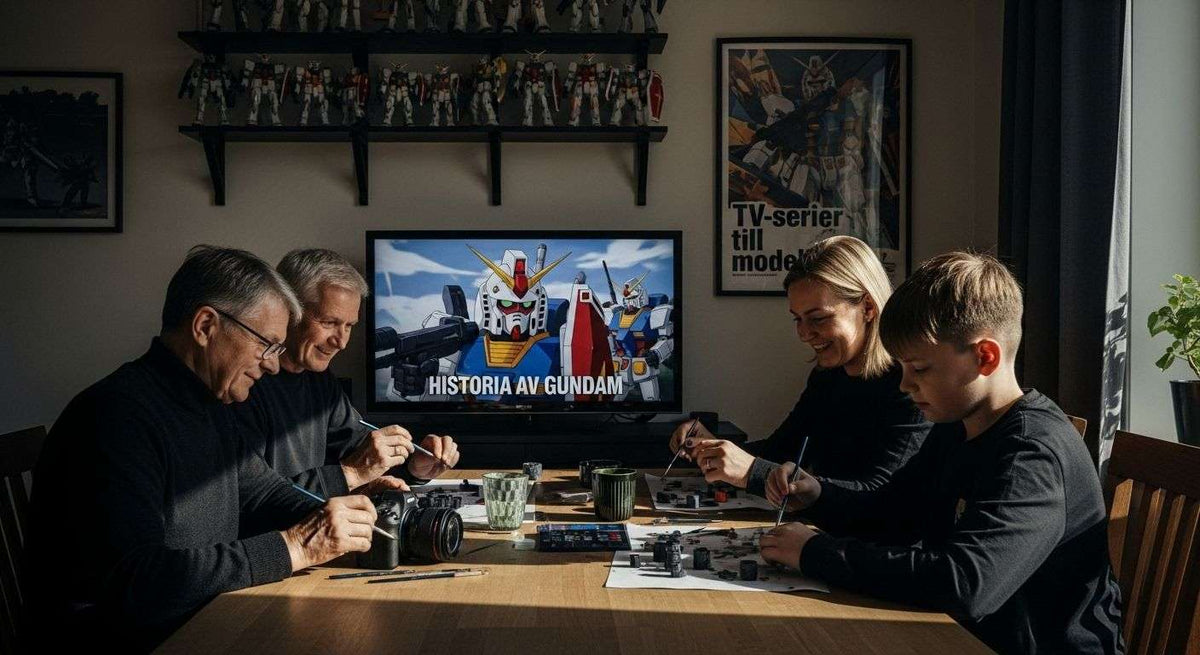 Historia av Gundam: Från TV-serier till modeller 2025