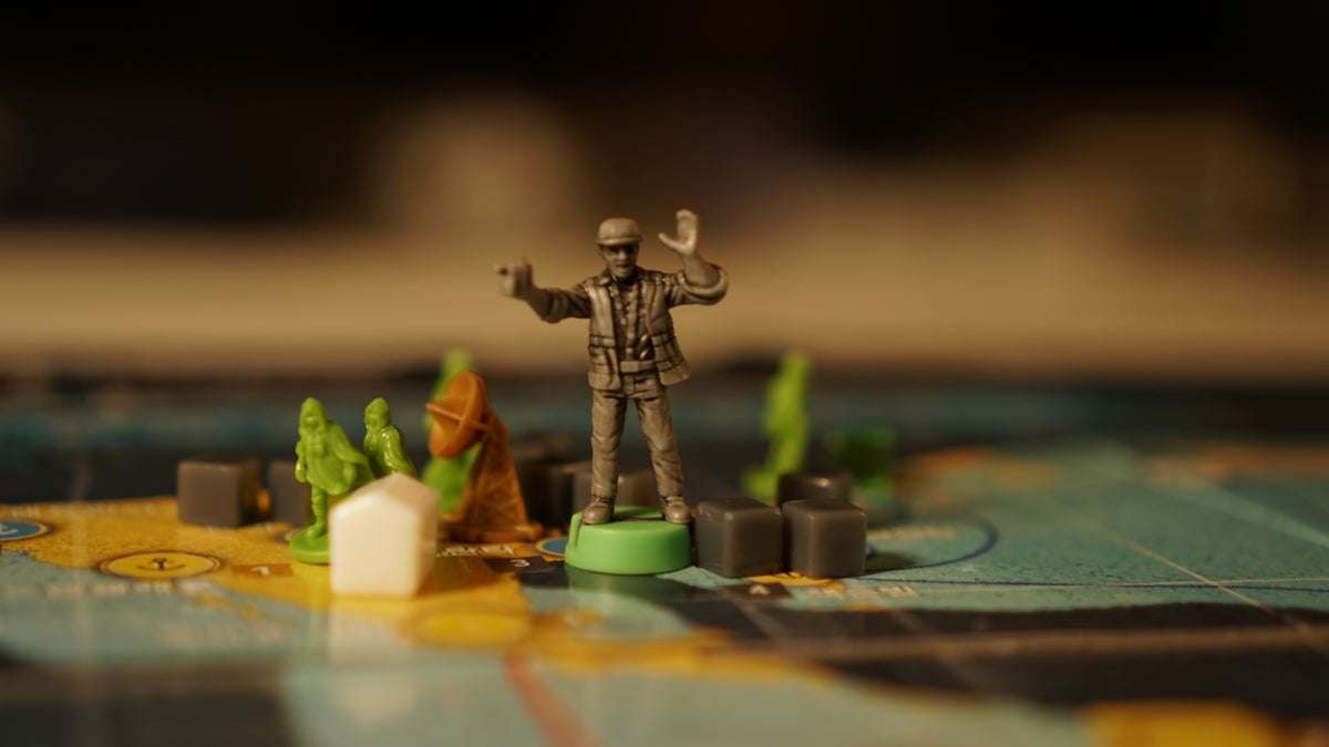 Utforska toppfunktionerna hos Wizkids Um Bounty Board Plastiska Miniatyrer för ditt spelsamling
