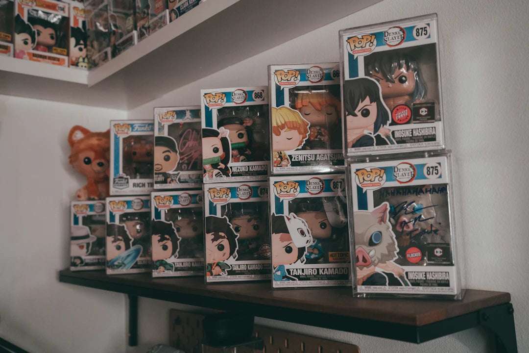 Samlarfigurer för animefans med detaljerad design