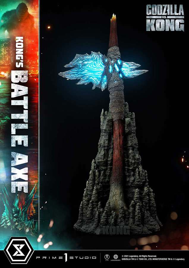 Upptäck Kraften och Historien bakom Kong Battle Axe i Godzilla vs Kong