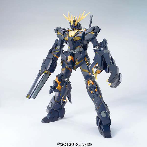 Upptäck Det Mörka Mystiken och Hantverket Bakom MG Gundam Unicorn 2 RX-0 Banshee 1100 modellbyggsats