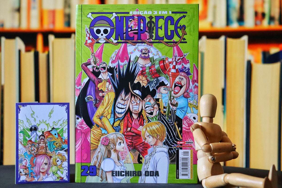 Utforska Den Fascinerande Världen av One Piece Med Anime Puzzle Collection 1000 Bitar