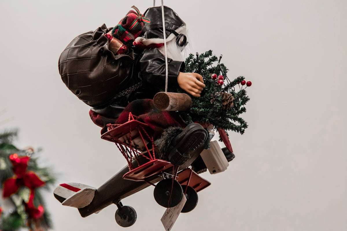 Utforska den festliga världen med Stormtrooper Santa Sack Hängande Ornament