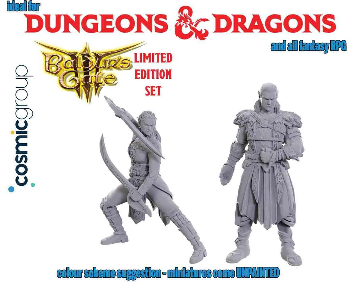 Bli En Mästare i Dungeons & Dragons med Nolzur's Jaheira och Halsin Miniatyrer En Fördjupad Guide