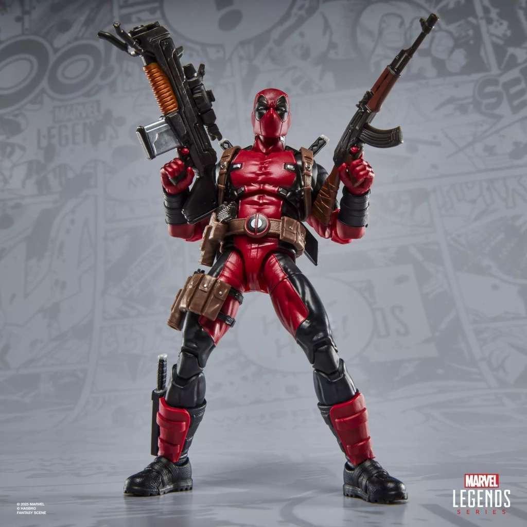 5 Anledningar till Varför Marvel Legends Maximum Deadpool Actionfigur Förtrollar Fans i Alla Åldrar