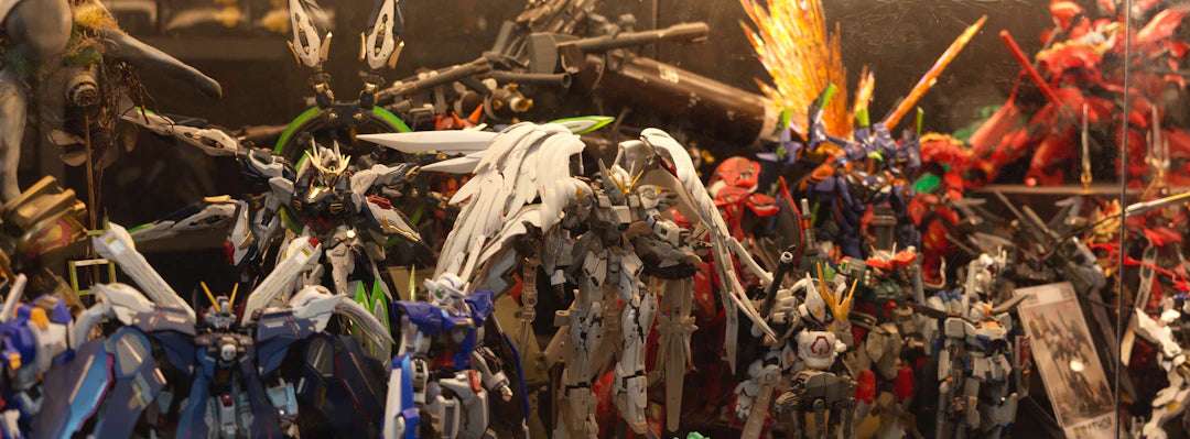 Samla och ställa ut: Så visar du dina Gundam-figurer
