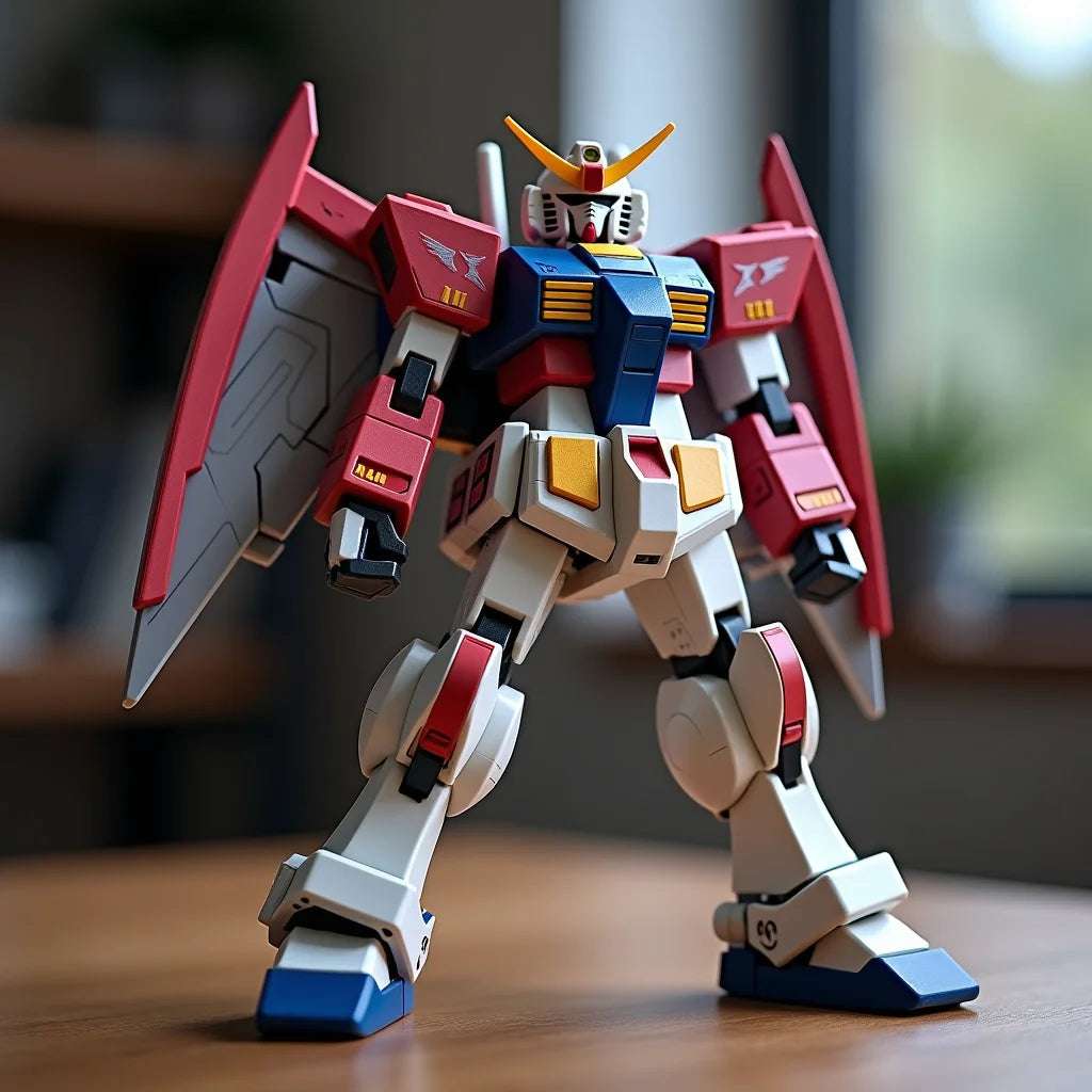 Gundam actionfigurer: så bygger och samlar snyggt hemma