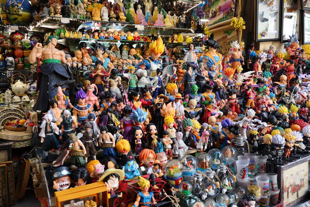 Actionfigurer med hög detaljnivå för samlare och fans