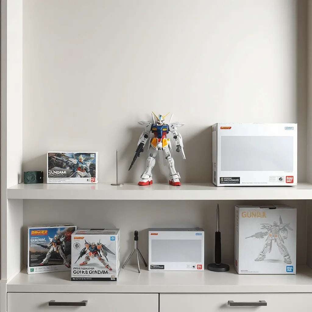 Hitta rätt Gundam franchiseprodukter för din samling