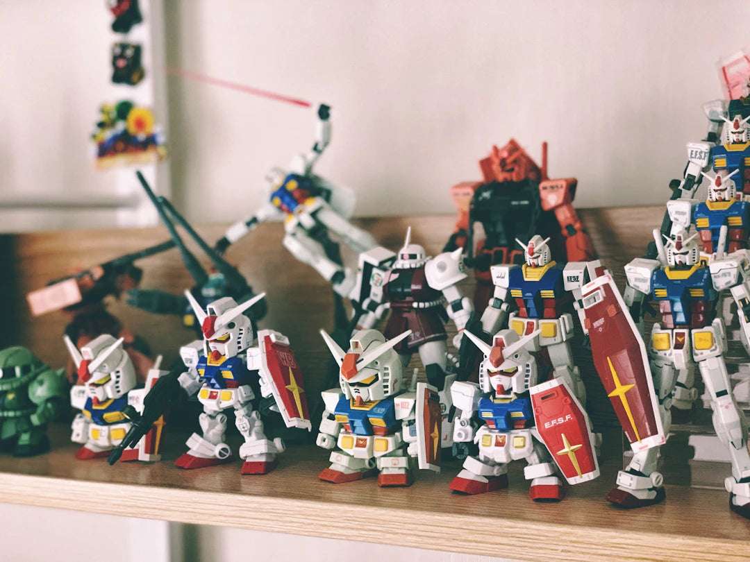 Byggsatser och detaljer för Gunpla-entusiaster