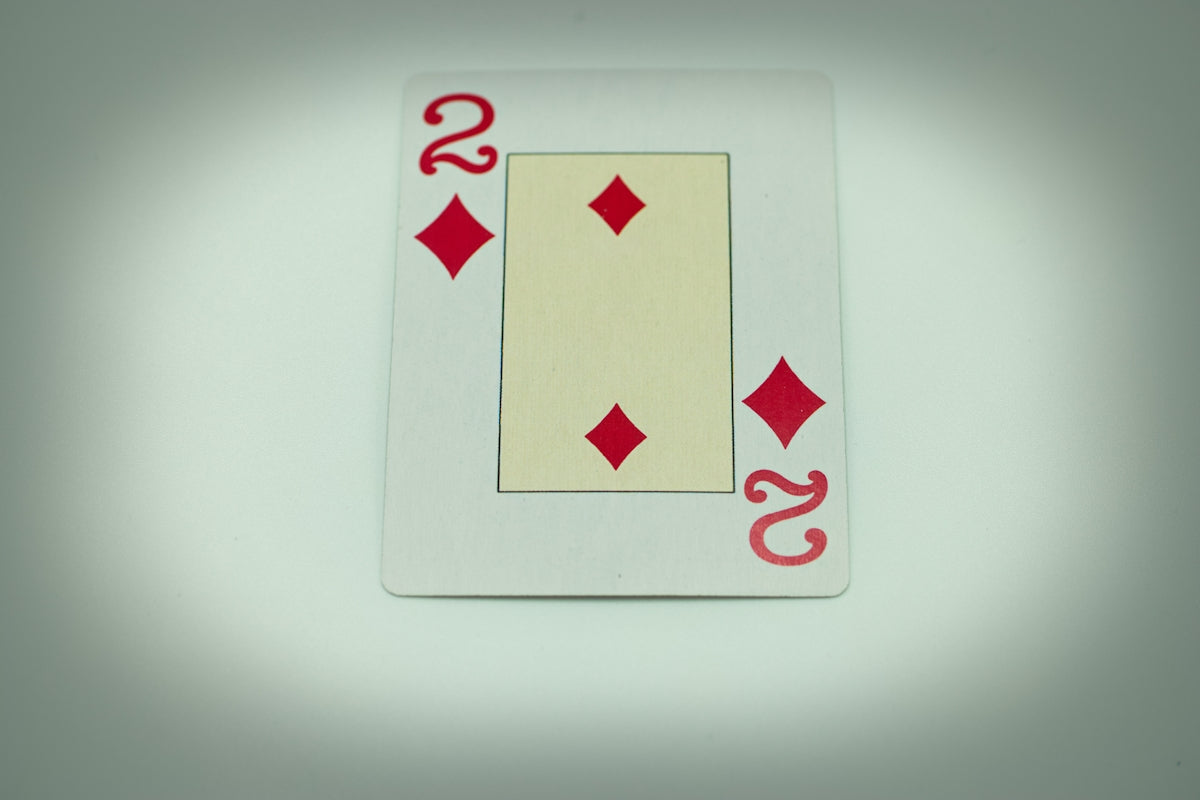 a playing card with the number 25 on it