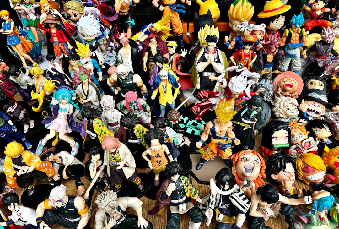 Byggsatser för anime- och spelfantaster med detaljerad design