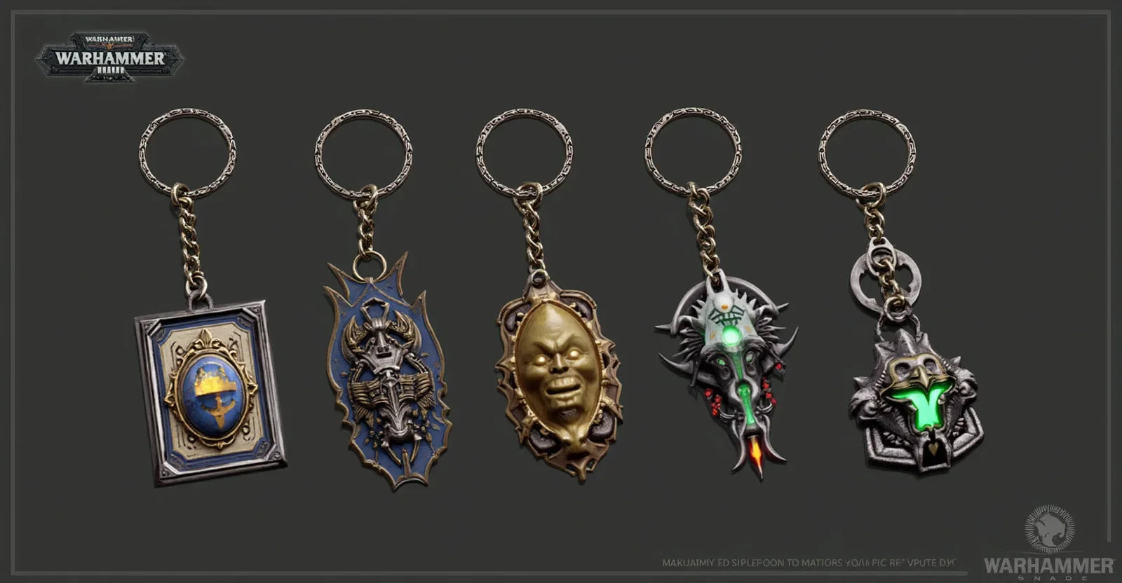 Warhammer Nyckelringar