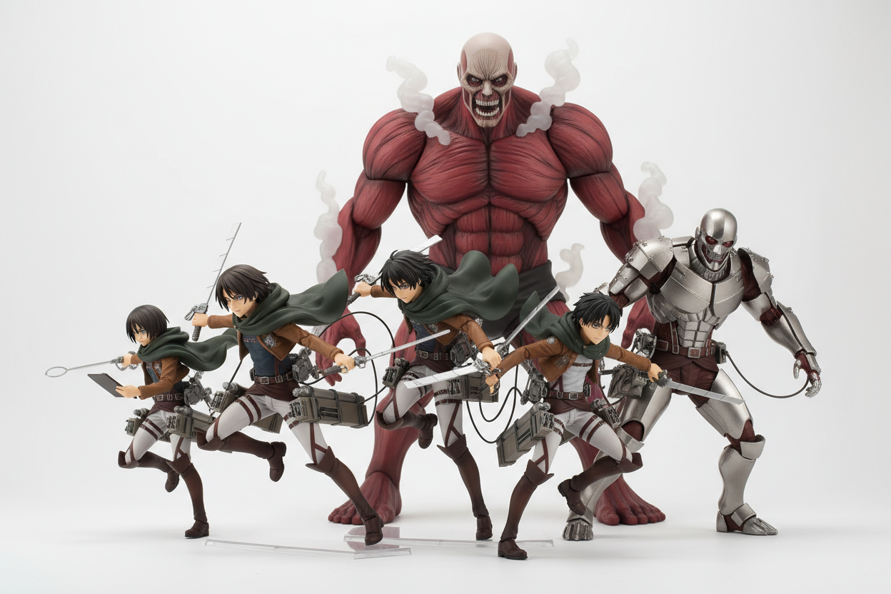 Attack on Titan Figurer