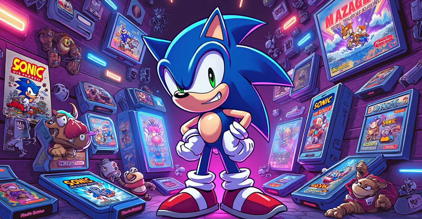 Sonic leksaker – fartfylld lek med den blå igelkotten