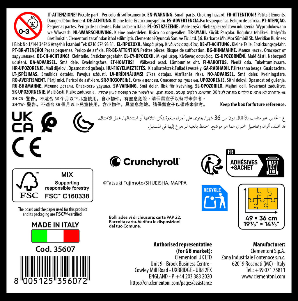 Clementoni 35607 pussel clementoni