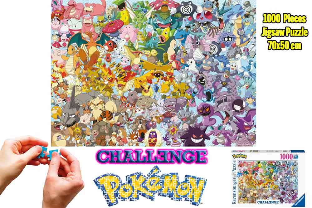 Pokemon: Pokédex - Utmanande Jigsaw Pussel 1000 Bitar ravensburger