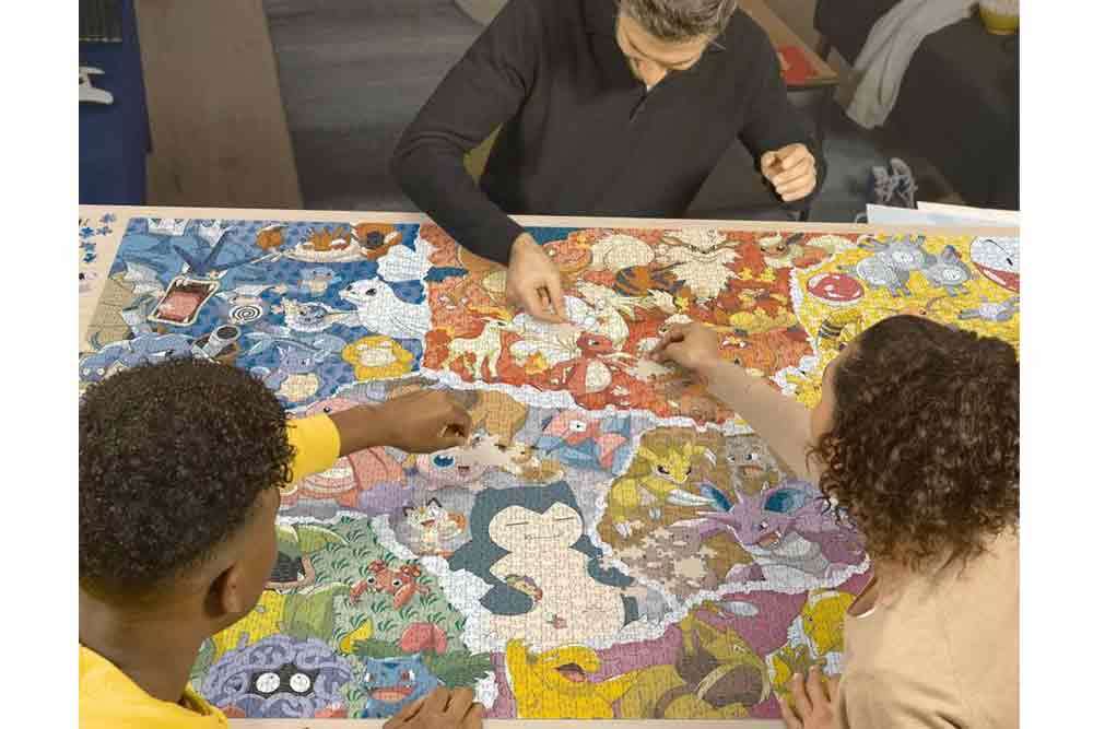 Pokémon: Elementen - Gigantisk pussel 5000 bitar ravensburger