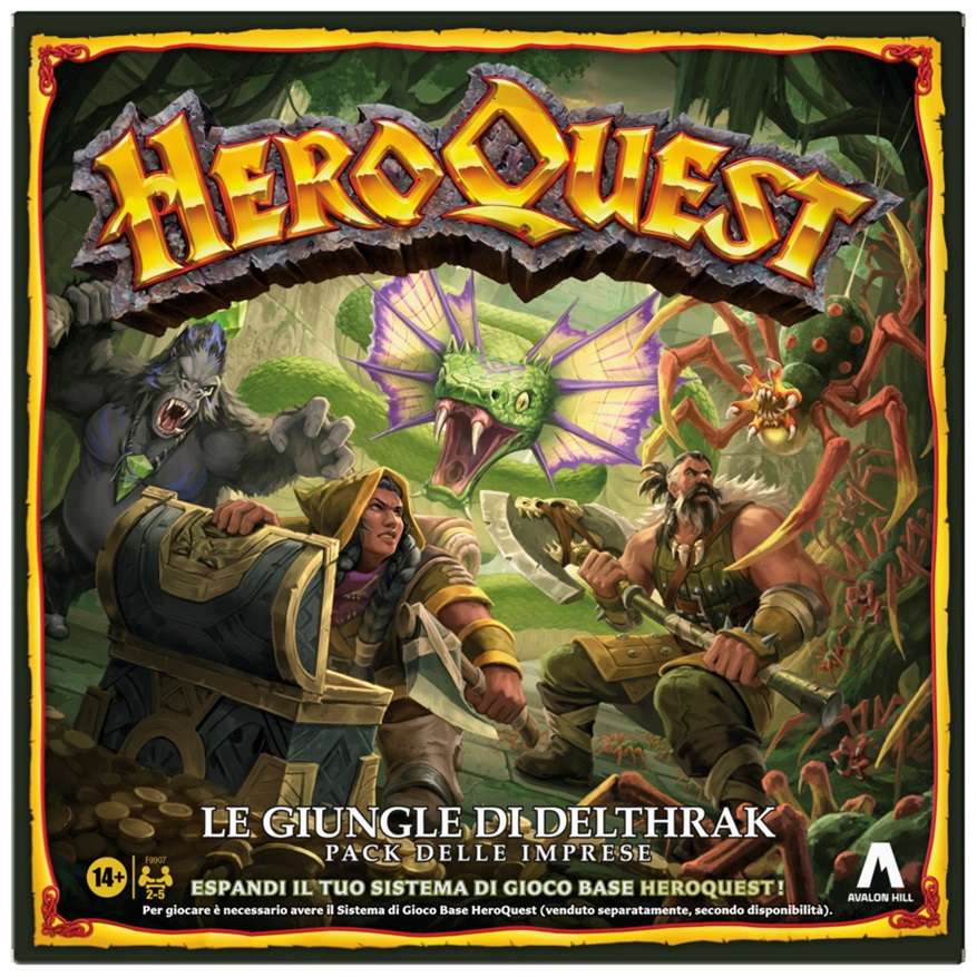 Heroquest: Le Giungle di Delthrak hasbro