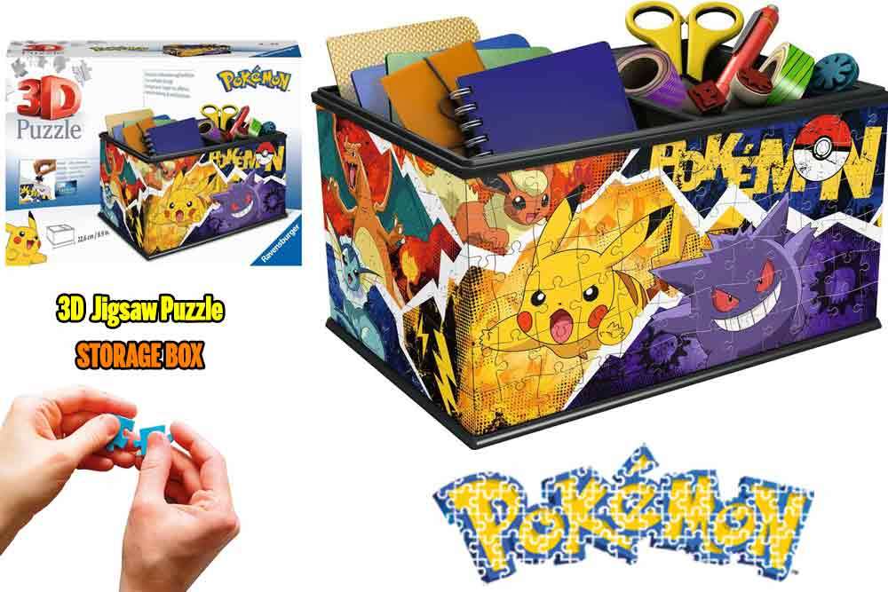 Pokémon - 3D Pussel Förvaringslåda ravensburger