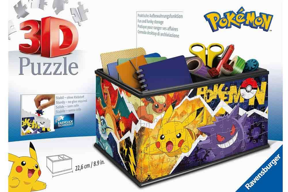 Pokémon - 3D Pussel Förvaringslåda ravensburger