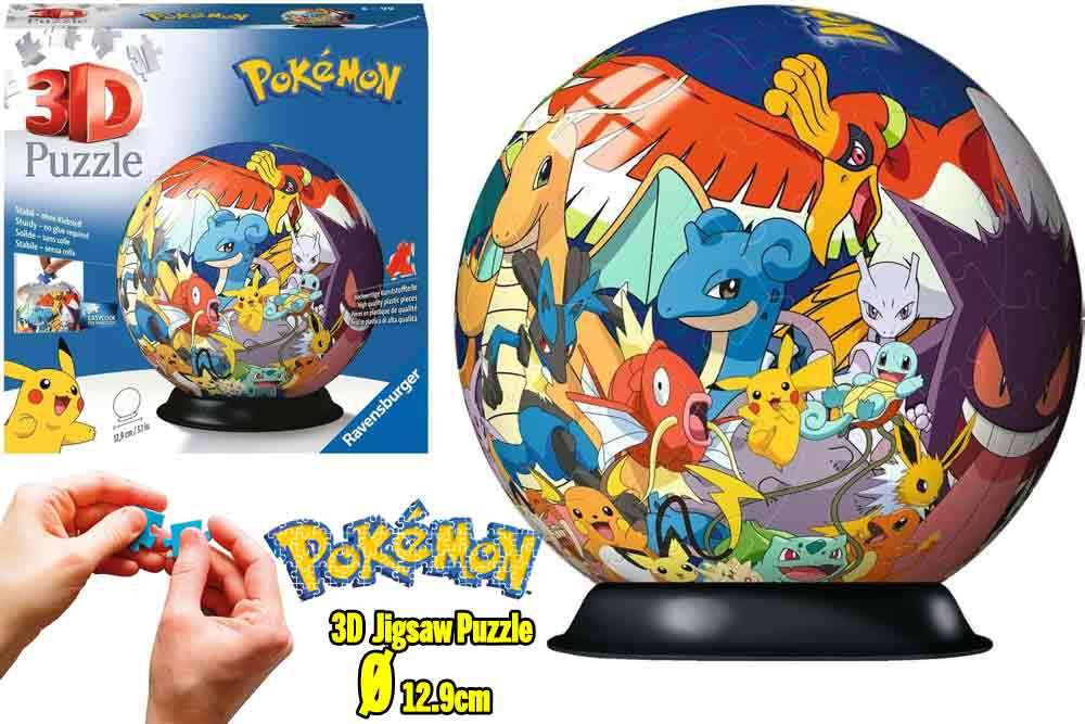 Pokémon - 3D Pusselboll ravensburger