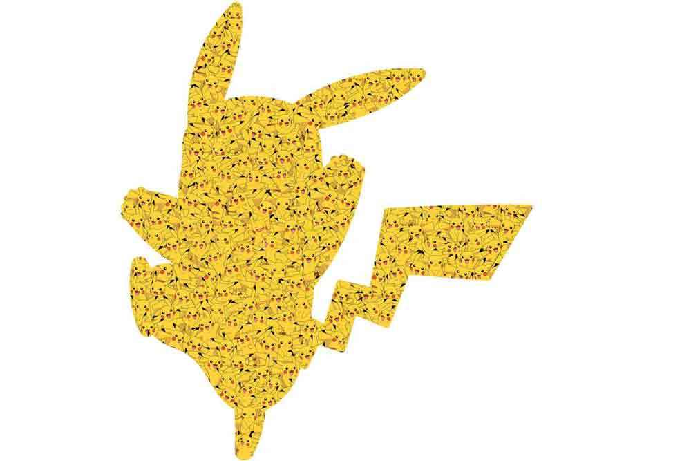 Pokemon: Pikachu Formad Pussel - 727 Pjäser ravensburger