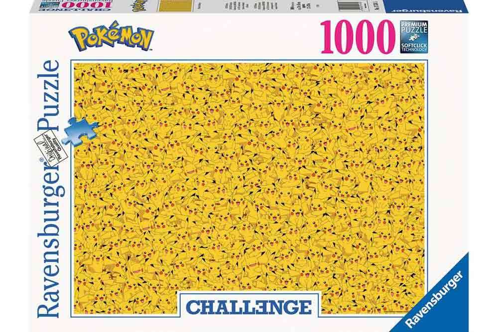 Pokemon: Pikachu - Utmanande pussel 1000 bitar ravensburger