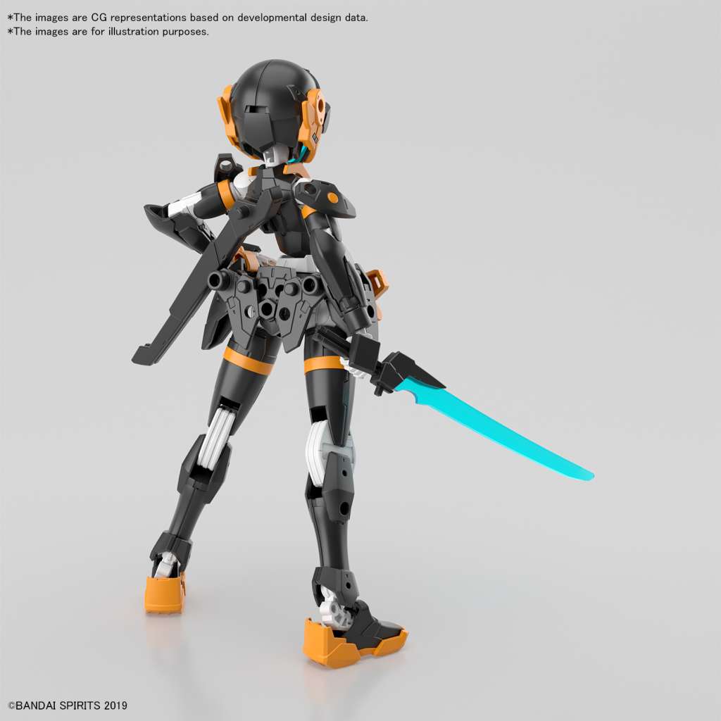 30MM EXM-H15D Acerby Typ-D 1/144 Byggsats bandai model kit gunpla