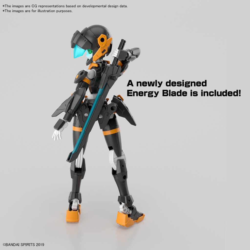 30MM EXM-H15D Acerby Typ-D 1/144 Byggsats bandai model kit gunpla