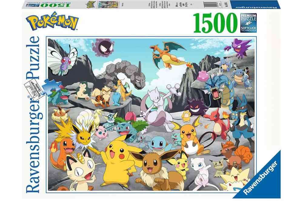 Pokemon: Pokemon Classics - Jigsaw Puzzle 1500 Bitar ravensburger