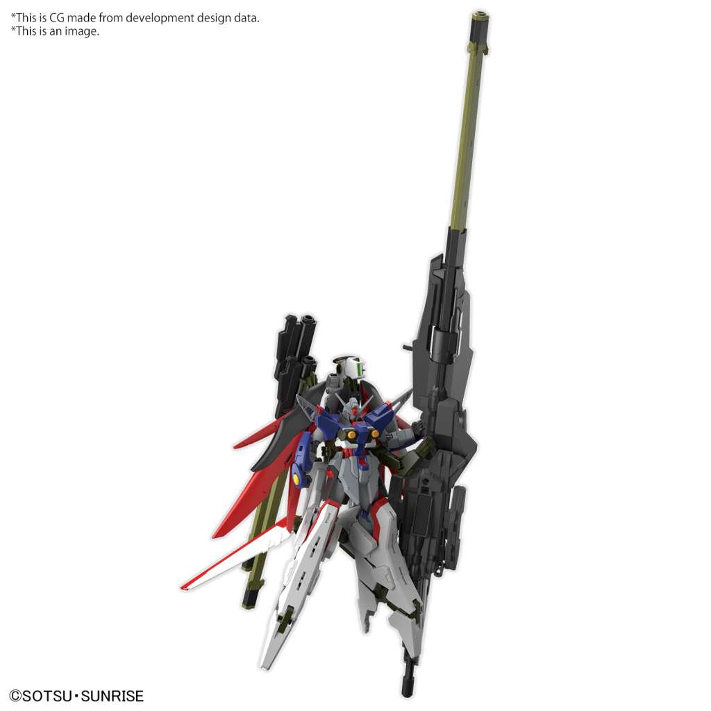 Hg Gundam Destiny Gundam Spec II Zeus Silhouette 1/144 bandai model kit gunpla