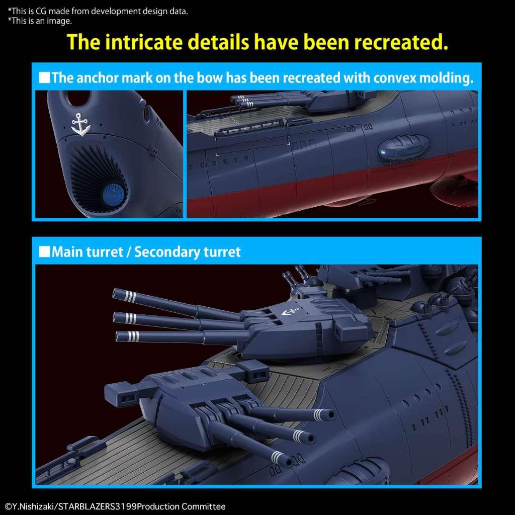 Space Battleship Yamato 3199 1/1000 Modell - Robotto