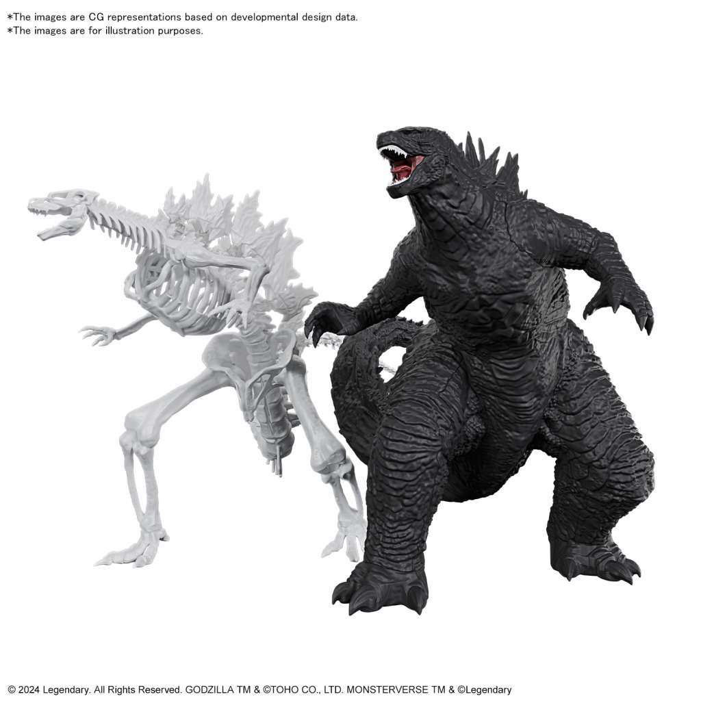 Godzilla 2024: Godzilla x Kong - The New Empire bandai model kit gunpla