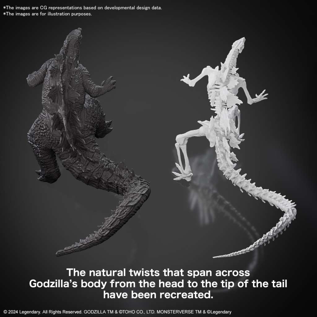 Godzilla 2024: Godzilla x Kong - The New Empire bandai model kit gunpla
