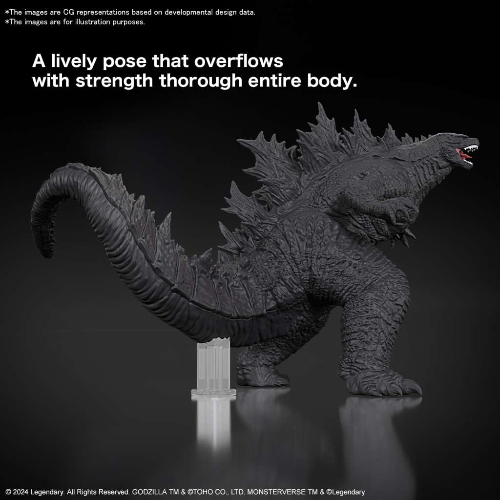 Godzilla 2024: Godzilla x Kong - The New Empire bandai model kit gunpla