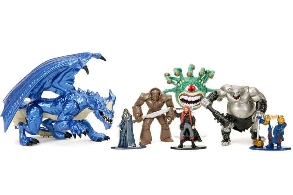 Dungeons & Dragons - Nano Metal Figurer Gåvoset jada toys