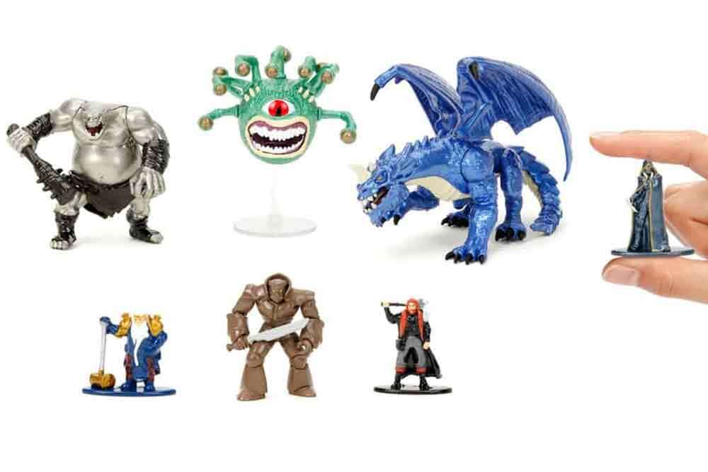 Dungeons & Dragons - Nano Metal Figurer Gåvoset jada toys