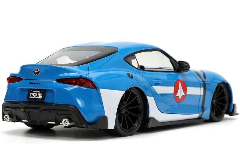 Robotech - 2020 Toyota Supra med Max Sterling - 1:24 Die-cast Modell jada toys