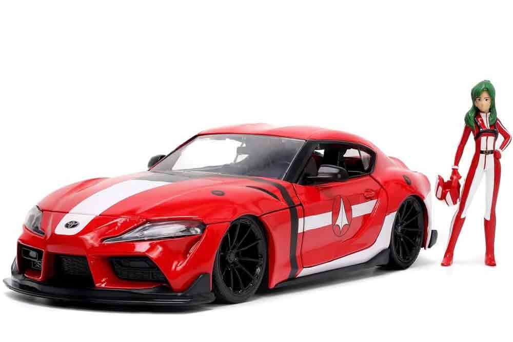 Robotech - 2020 Toyota Supra med Miriya Sterling - 1:24 Die-Cast Modell jada toys