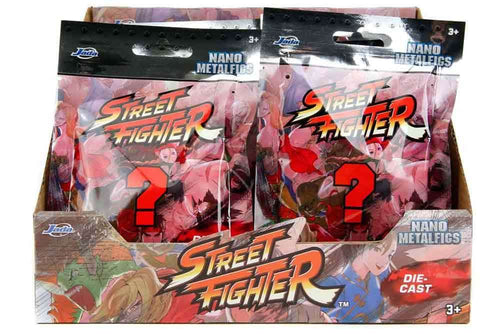 Street Fighter 2 - Nano Metal Figures Blind Bag Display (24) jada toys