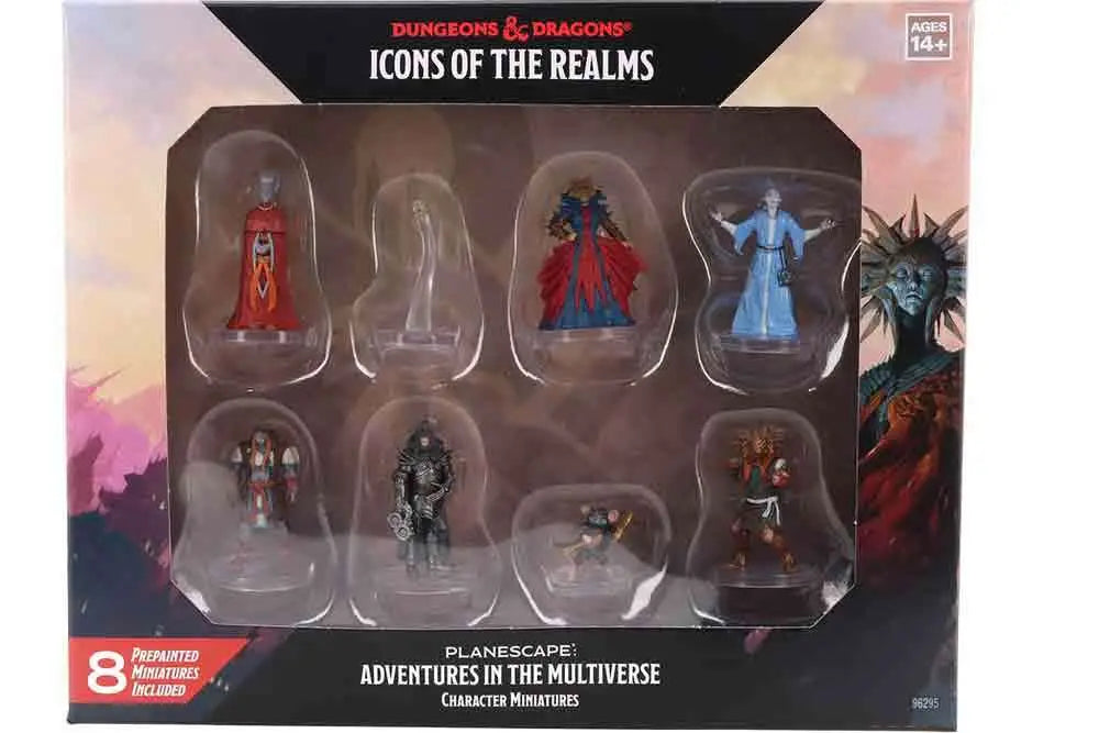 Dungeons & Dragons - Icons Of The Realms - Planescape: Adventures In The Multiverse - Character Miniatures Boxed Set