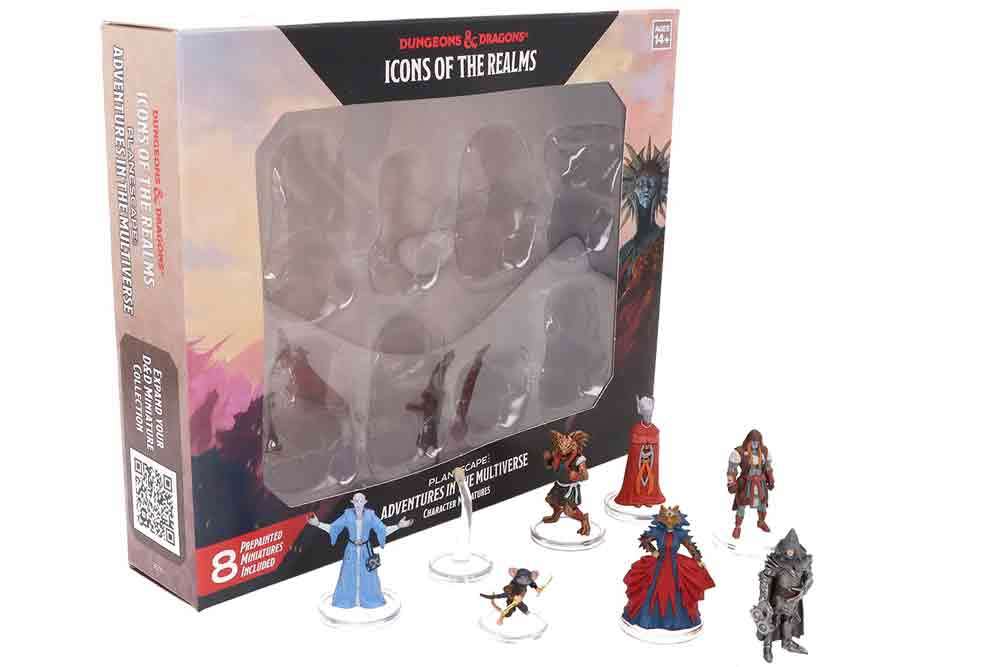 Dungeons & Dragons - Icons of the Realms - Planescape: Adventures in the Multiverse - Karaktärsminiatyrer wizkids
